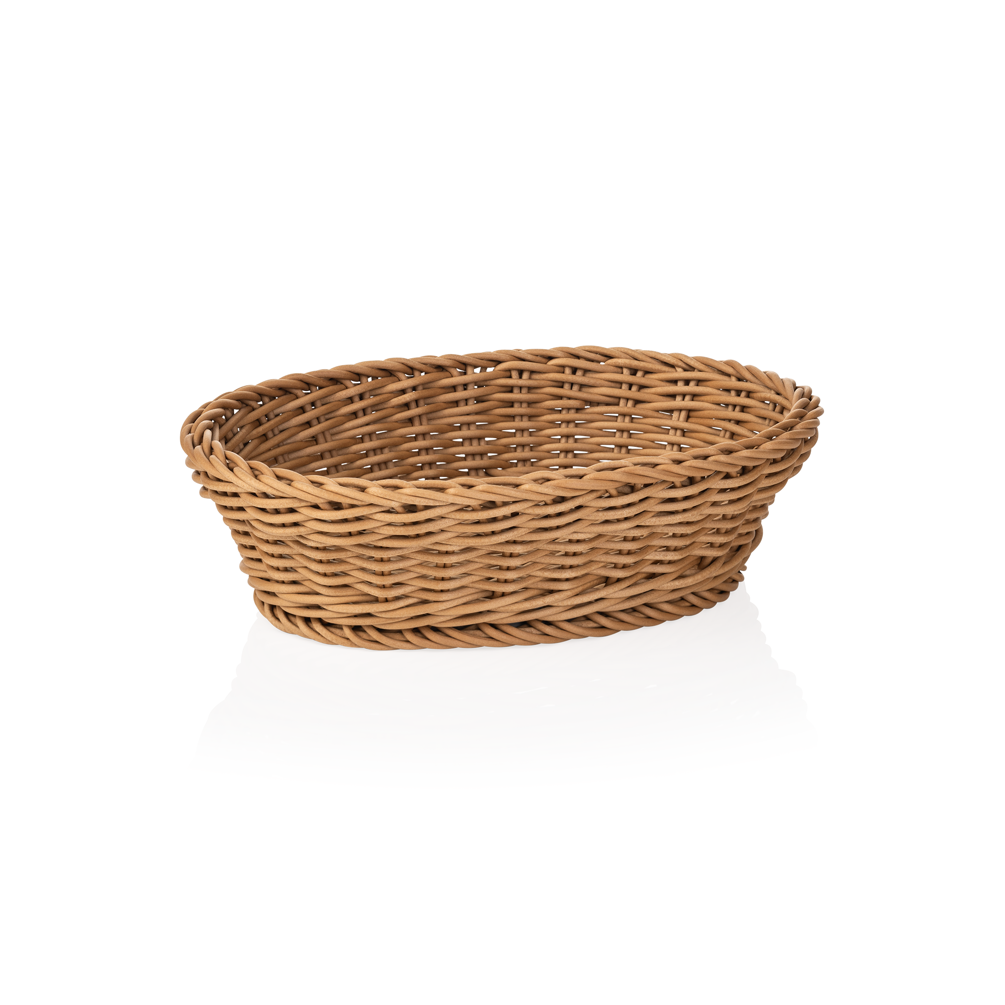 korf WEAVER PRO tafelkorven, 25 x 19 x 6,5 cm, ovaal, beige, polypropyleen