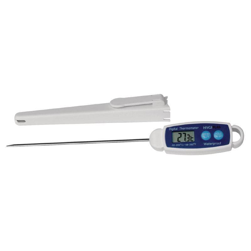 Waterbestendige Thermometer Digitaal | -50°C tot +200°C | Hygiplas