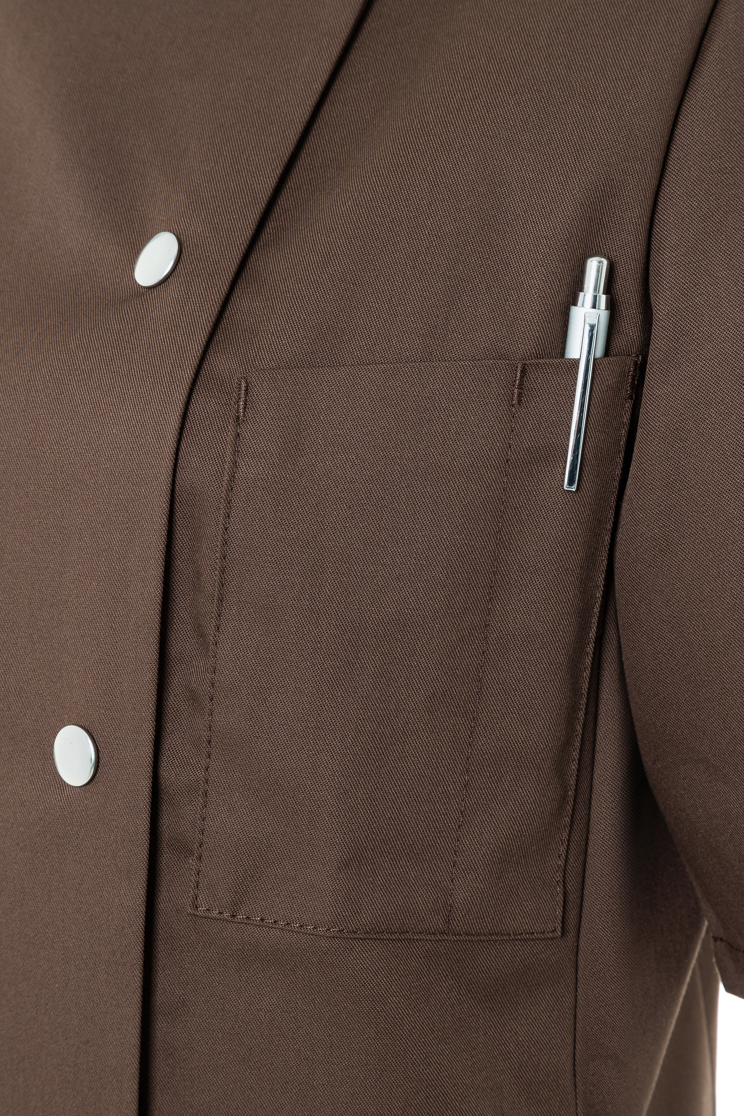 Veste de cuisine femme Greta - Brun Clair - 36