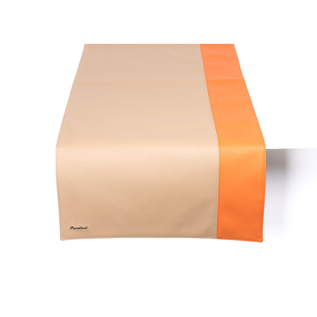 Leren Tafelloper Stripe - Dubbelzijdig - 450x1200mm - Beschikbaar in 10 Kleuren