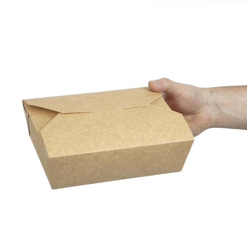 Boîte alimentaire recyclable allant au micro-ondes 1950 ml - 200 pièces
