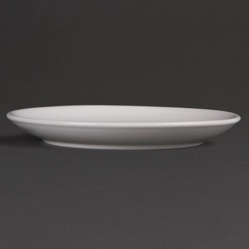 Assiette Coupe Blanche - Olympia - 280mm - 6 Pièces