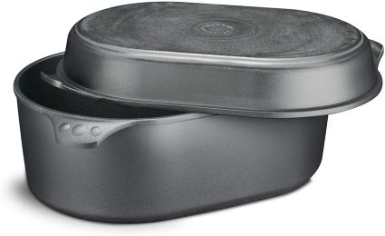 Eurolux Gietijzeren Braadslede Set, ca. 33,5 x 23,5 cm