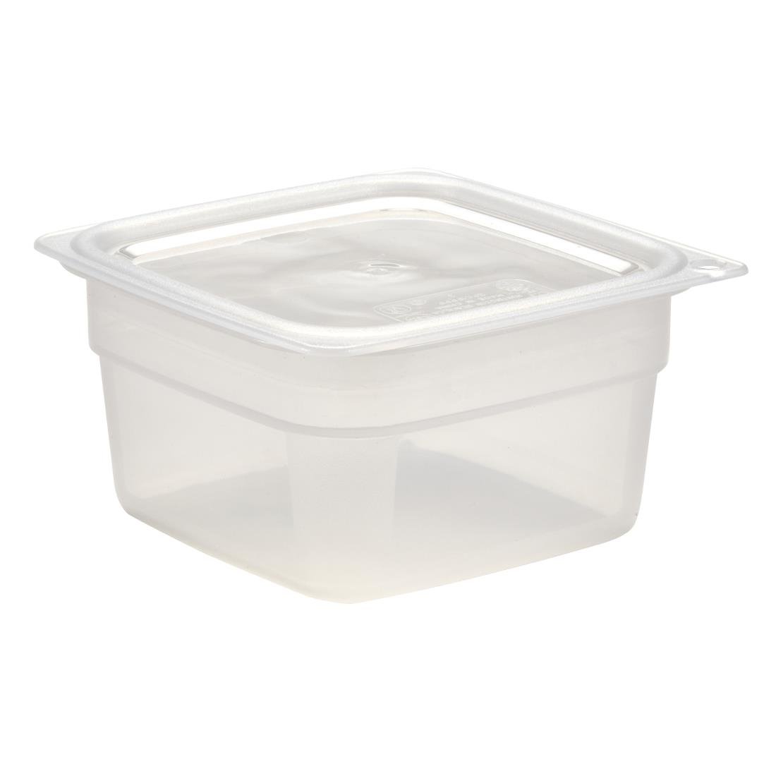 Boîtes de stockage avec couvercle Cambro FreshPro (lot de 2 x 0,95L et 2 x 0,47L)
