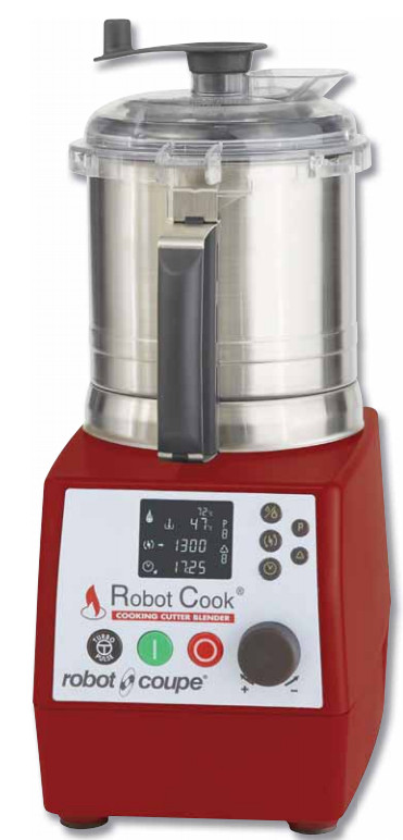 Cutter-Blender Chauffant Robot Cook | 140°C | 3,7 Litres | 4500 tr/mn