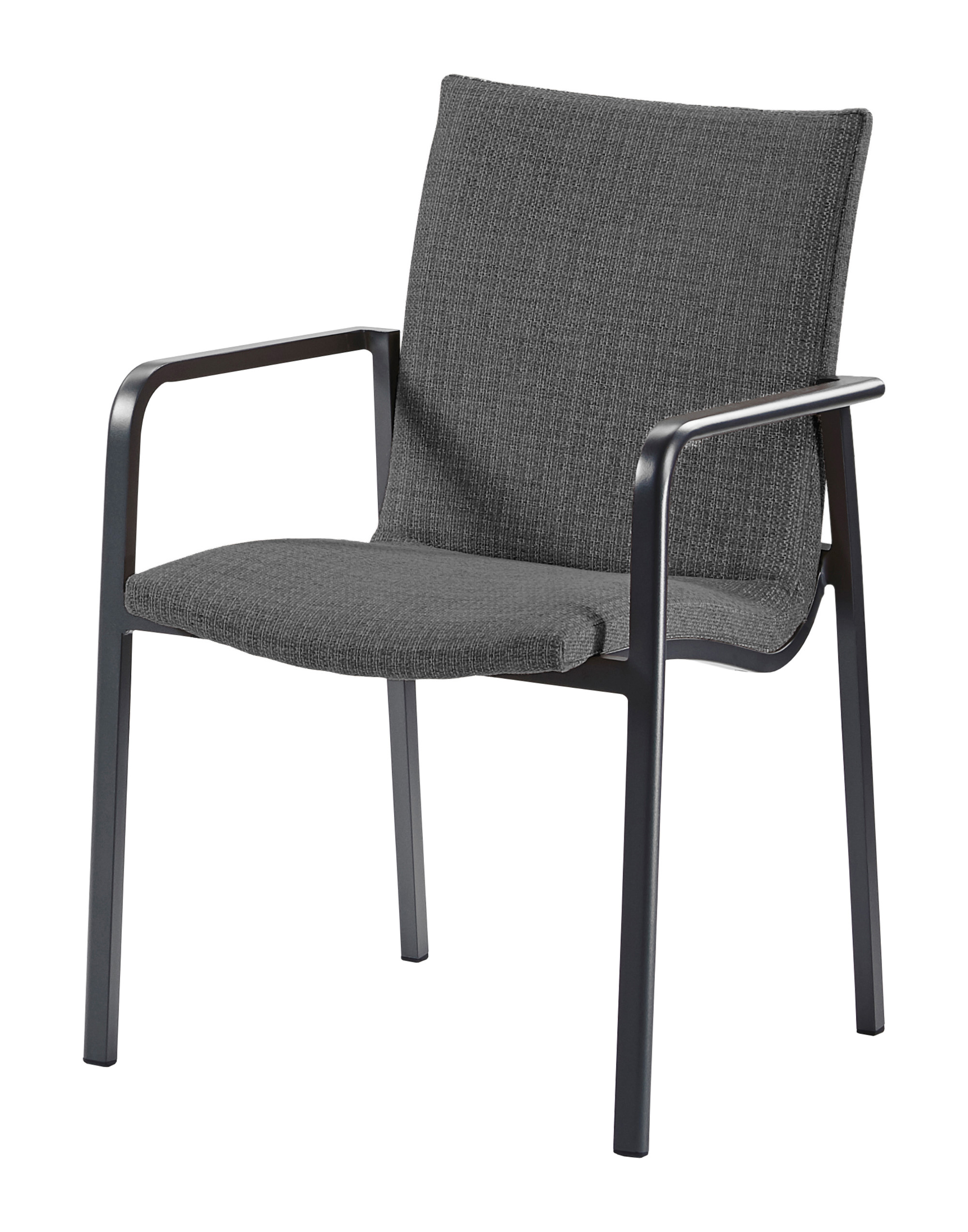 Chaise de jardin empilable Positano Gris