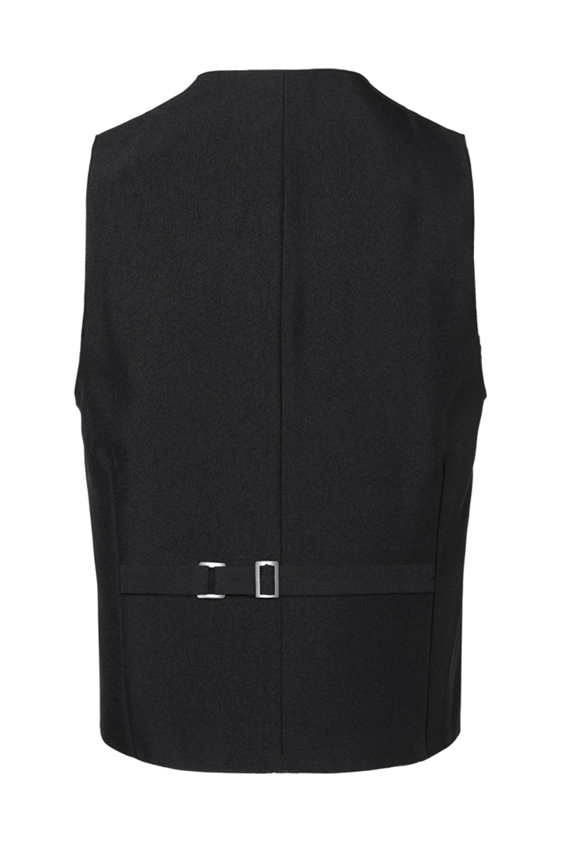 Herenvest Basic - Zwart - L