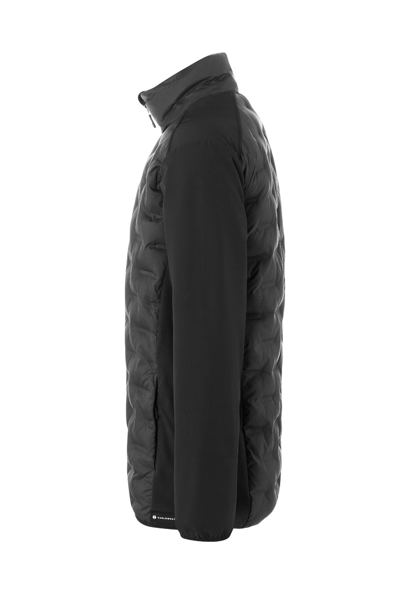 Veste hybride pour hommes  Outdoor-Pro, en matière durable - Noir - L