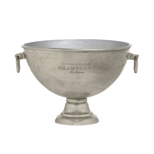Champagner-Bowl Vintage - Ø47x39cm - Aluminium