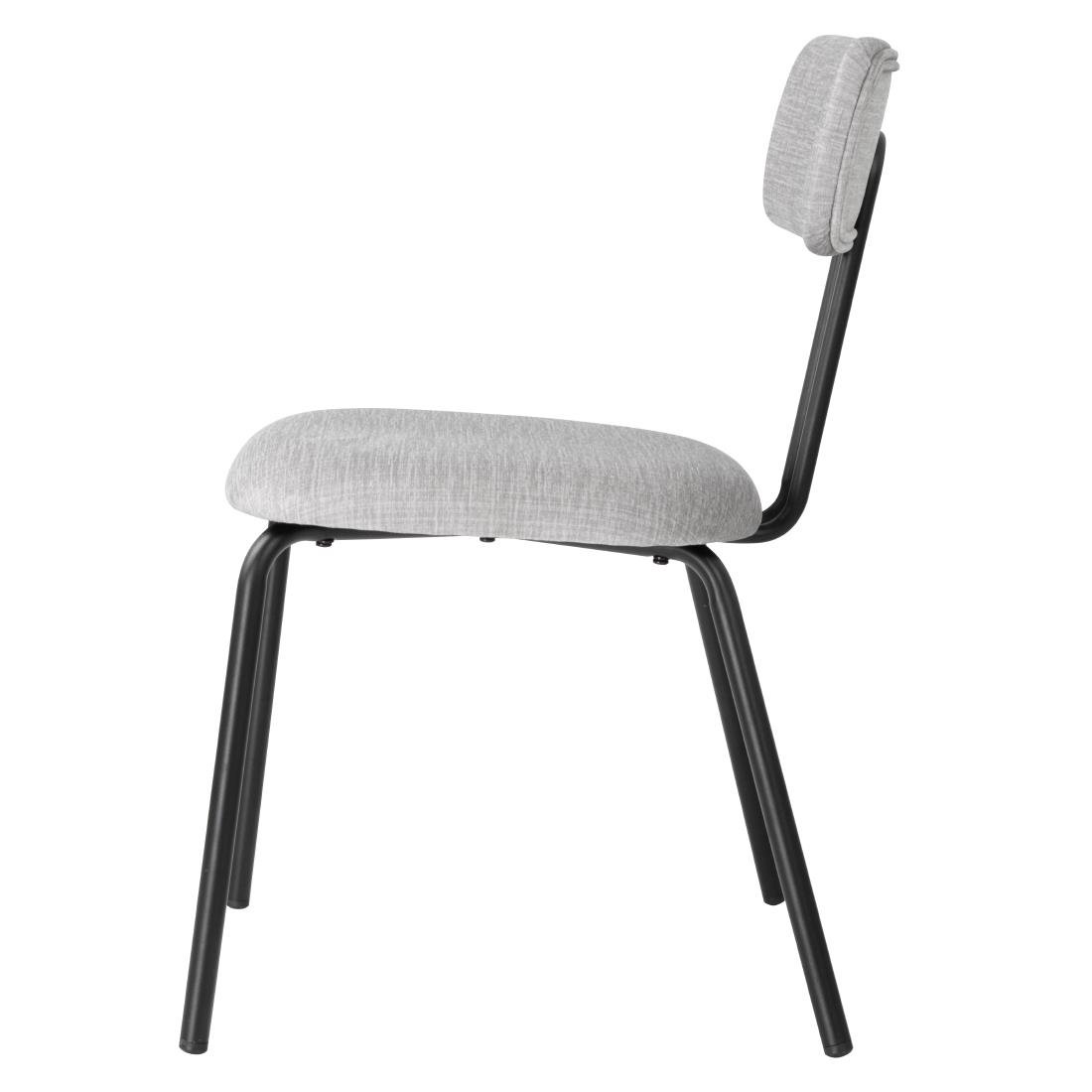 Chaises Bolero Fairfield noires et grises (lot de 2)