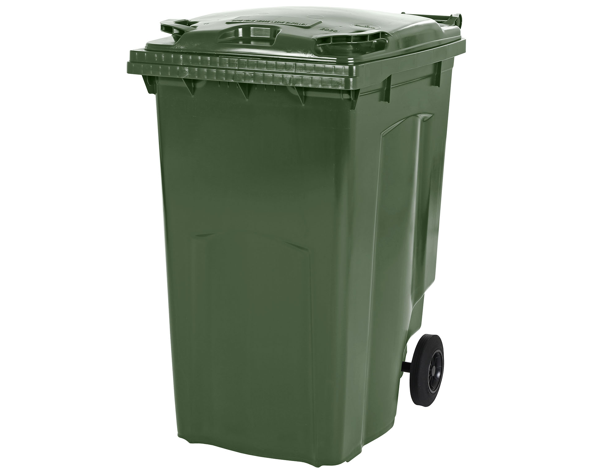 Afvalcontainer 240L - 2 wielen - Groen 