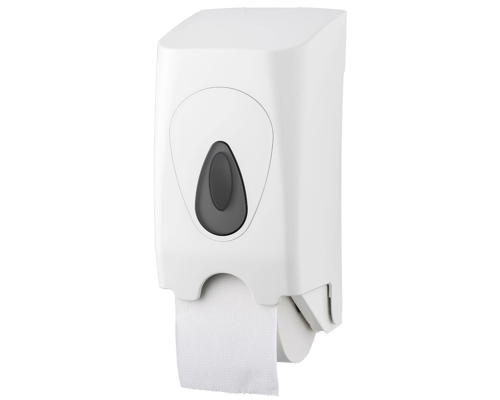 WC-Rollenhalter 2 Rollen weiß - Geeignet für System-Rollen