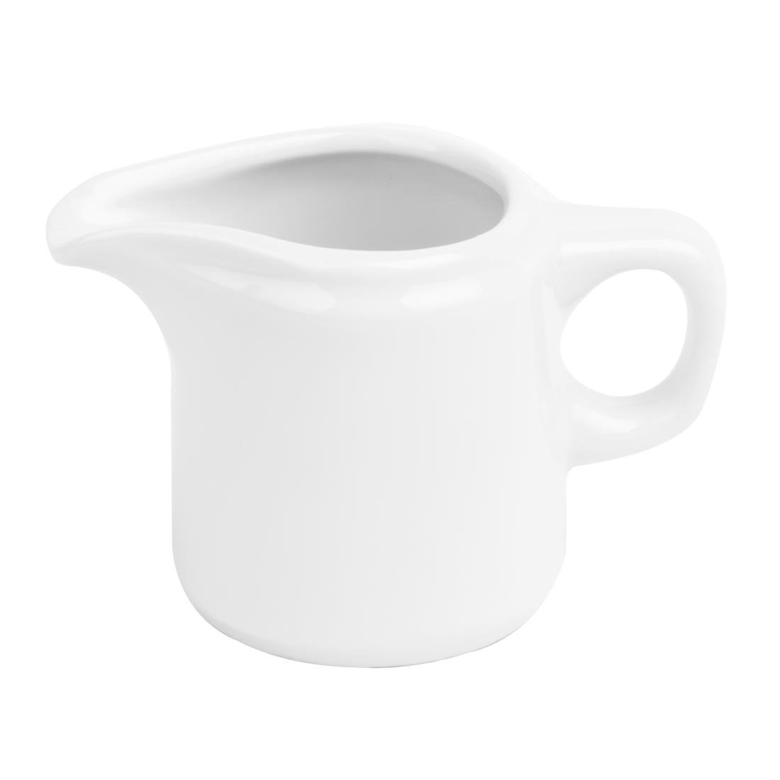 Olympia Whiteware Kan met Handvat - 65ml (Doos 12) Olympia Whiteware Kan met Handvat - 65ml (Doos 12)