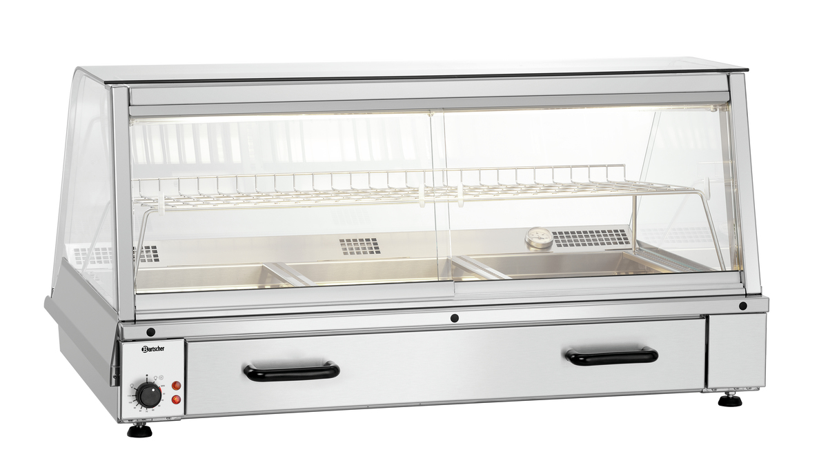 Vitrine chauffante GN3110-R