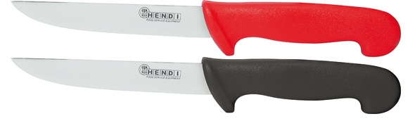 Couteau à Découper Inox 150mm - Manche Rouge