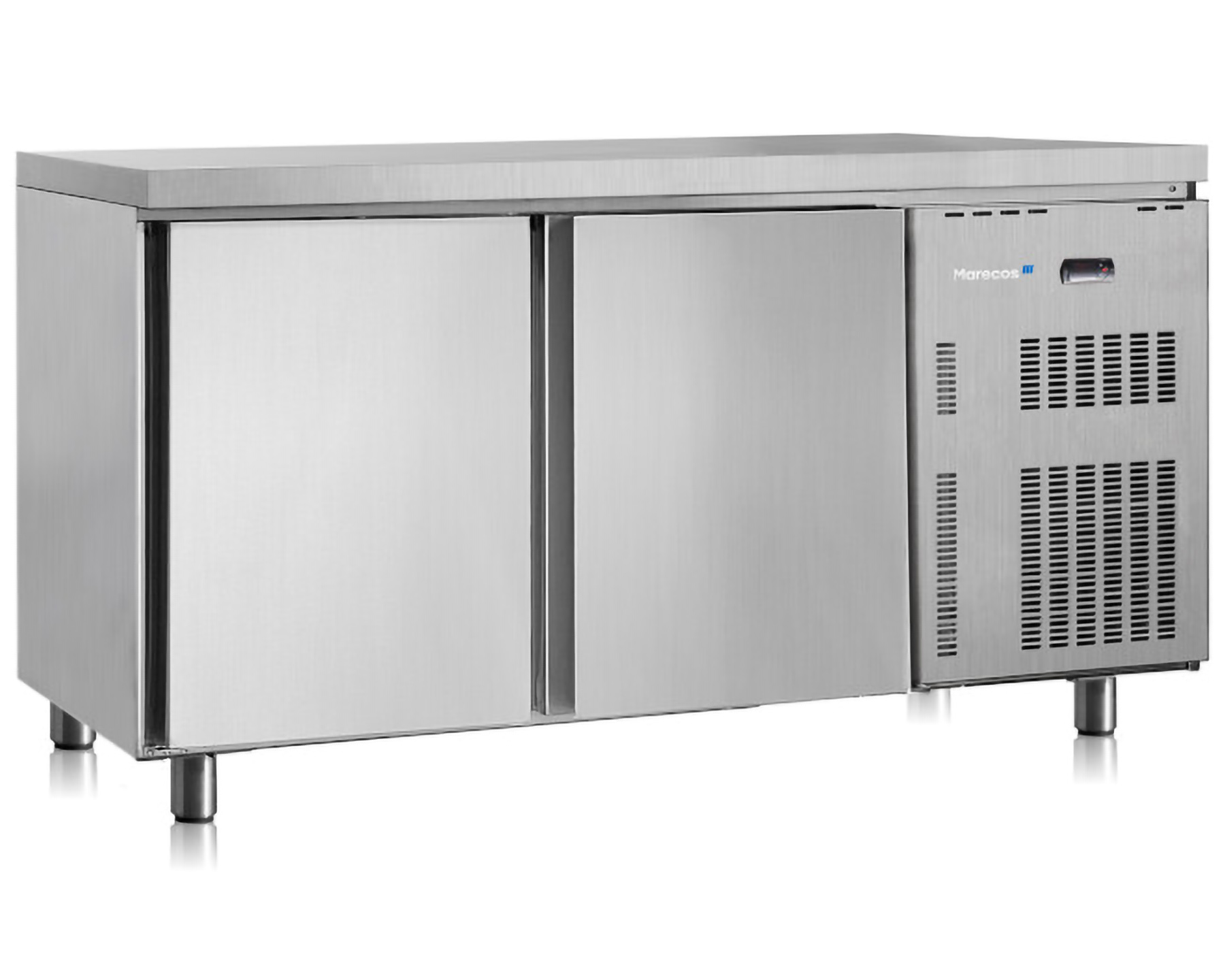Marecos Softline Table réfrigérée - 2 portes - 1500x700x(H)850mm
