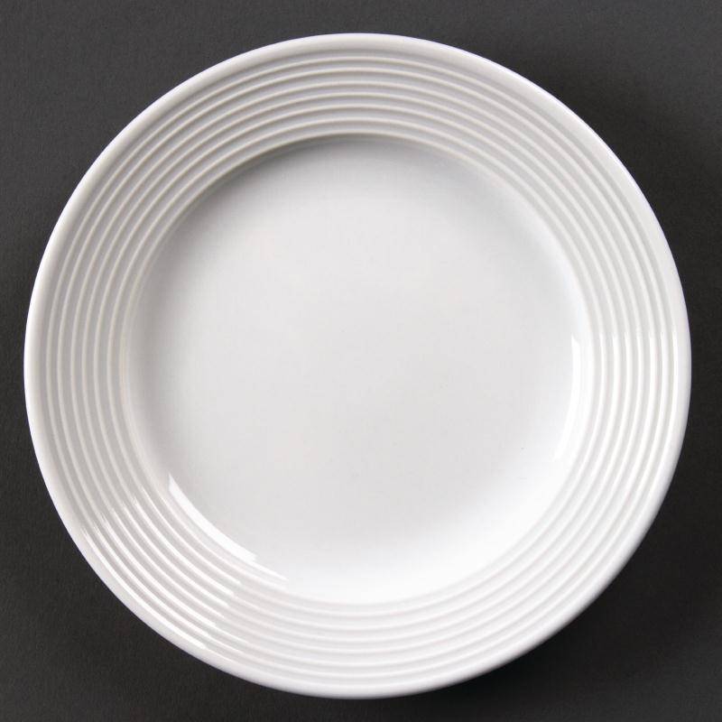 Argon Tableware 6x Weiße Dessertteller 19 Cm – Spülmaschinenfest, Mikrowellengeeignet