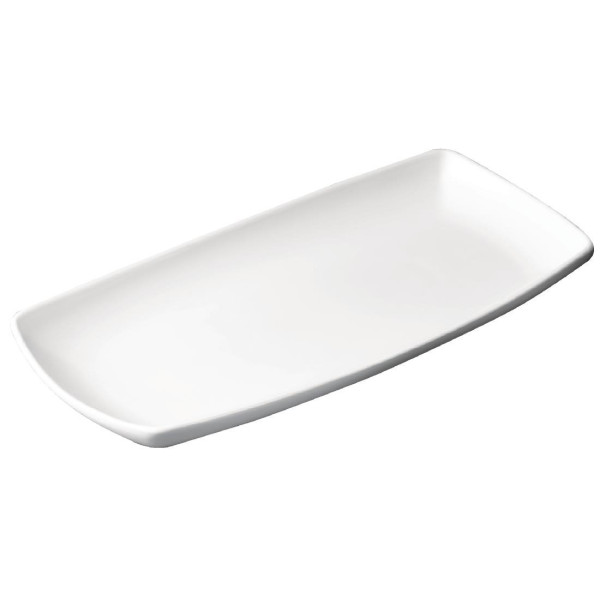 Selamica Keramische 8 inch rechthoekige saladeborden, pasta
