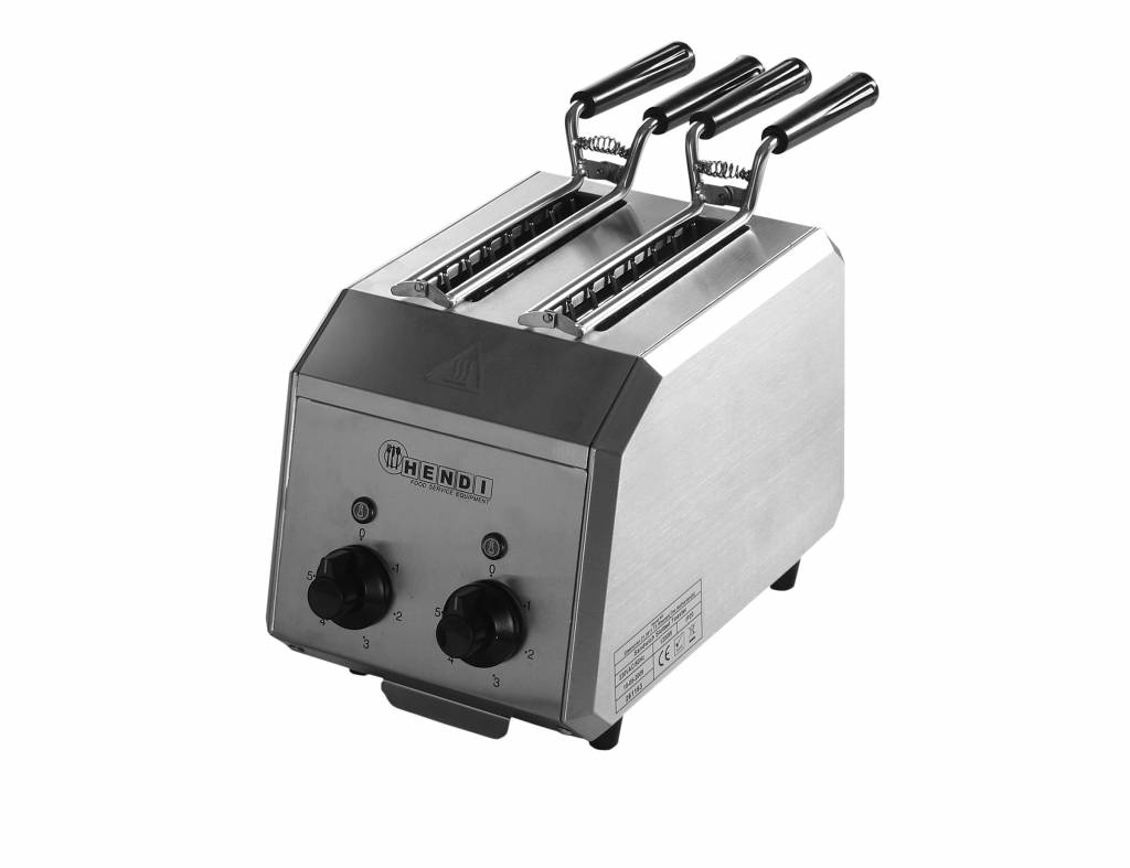 Horeca tosti apparaat 1,2kW kopen? Hendi 261163 | XXLhoreca