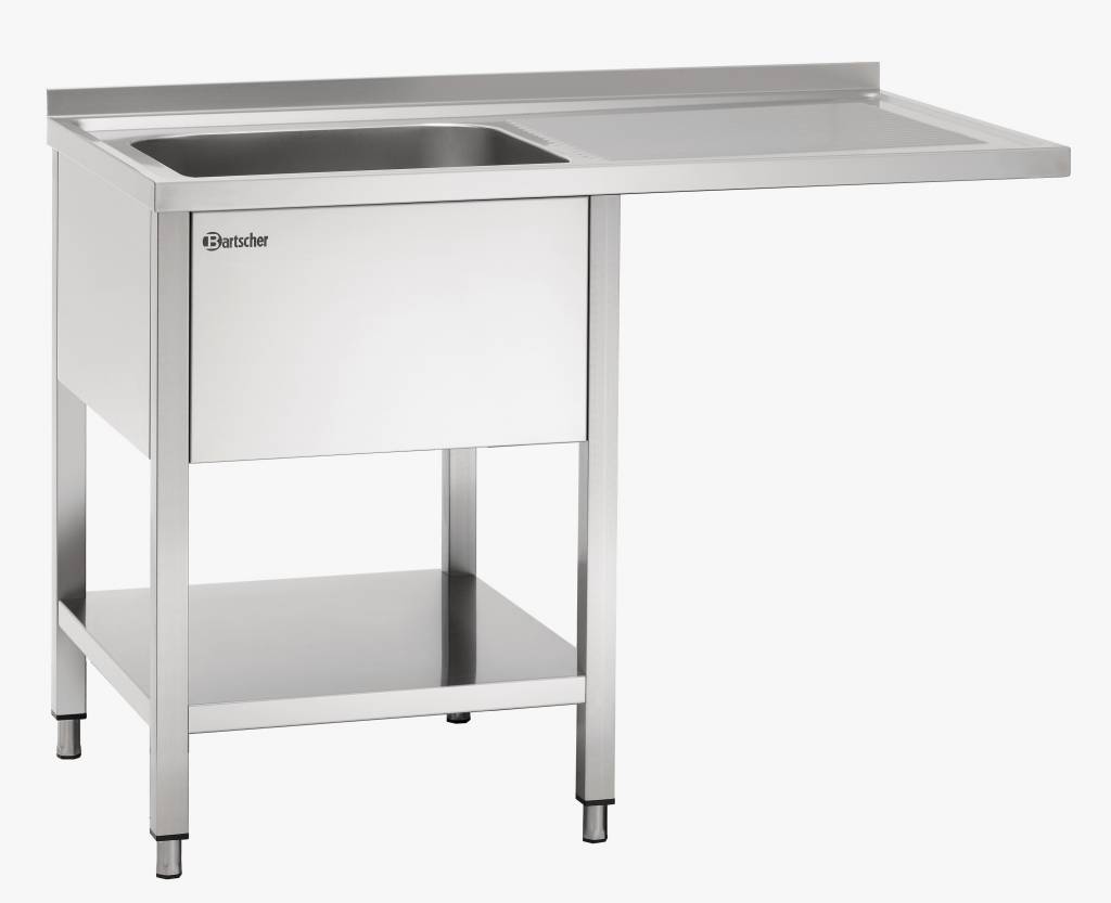 Table de prélavage gauche pour lave-vaisselle à capot GL896 Gastro M 120x59x85cm main image 0