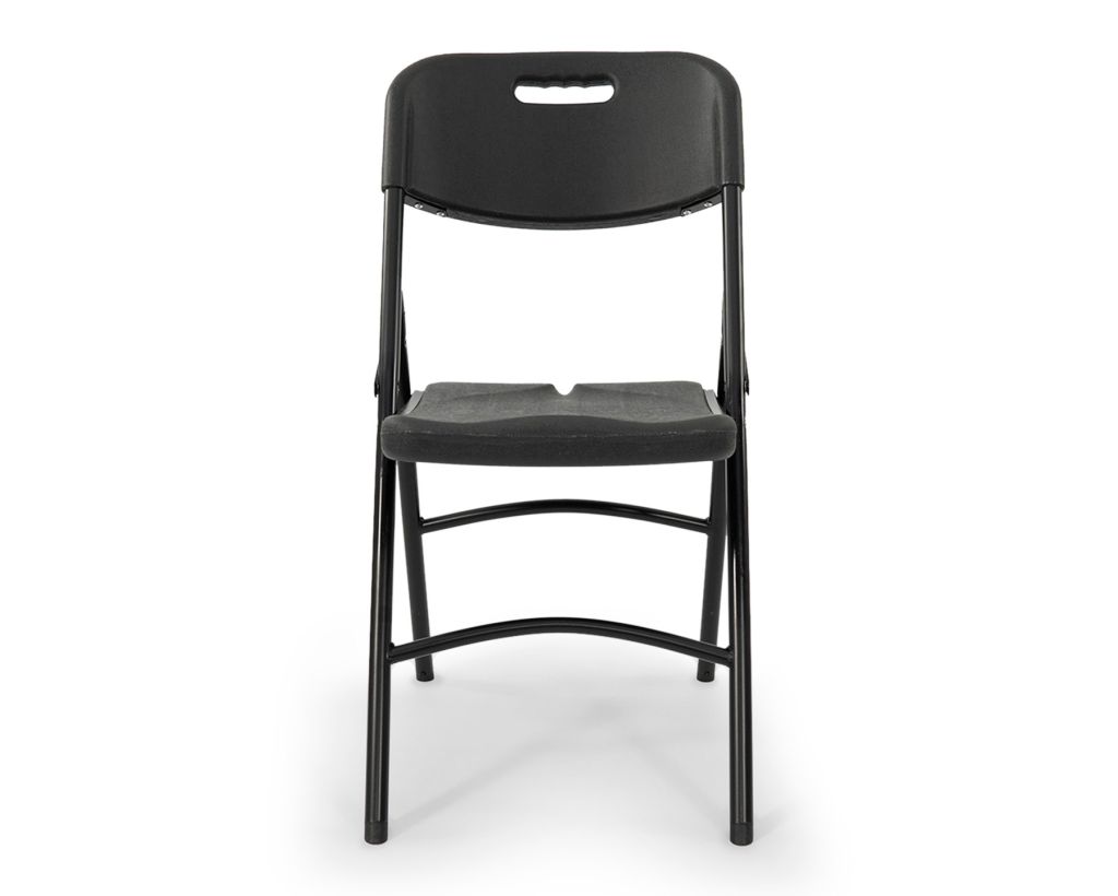 Chaise pliante - QIILU - Ronde - Coussin spacieux - Pliable et portable